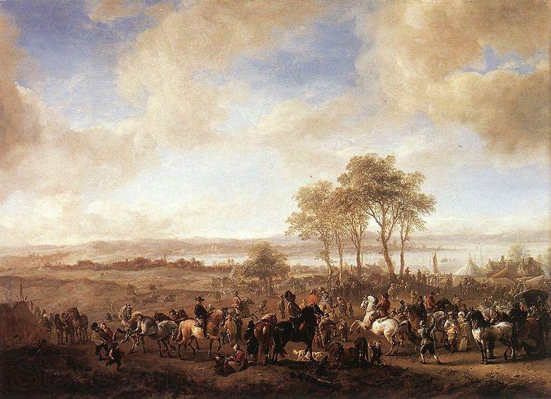 Philips Wouwerman The Horse Fair France oil painting art